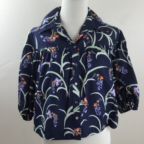 Maeve by Anthropologie Button Up Shirt xs - Picture 4 of 12